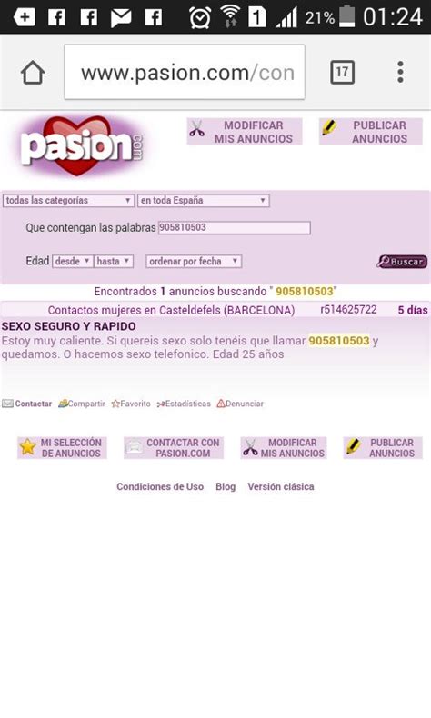 pasion contacto mujeres|PASION.COM 